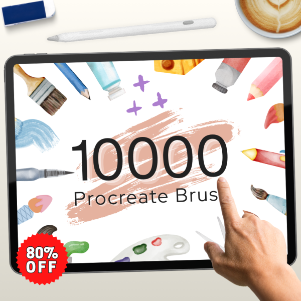 Megapack Procreate Brushes (10000+ Sets)